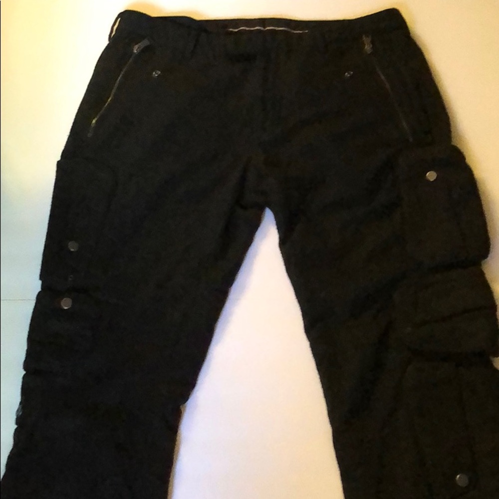 Ralph Lauren straight merino wool cargo pants